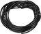 Solid Rubber Cord Tubing 10ft 2mm Dia Black Rubber Tube for DIY Craft Beading Necklaces Bracelet
